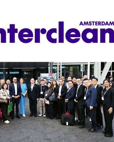 The delegation comprised more than 30 representatives from 21 EMAS member companies from Singapore